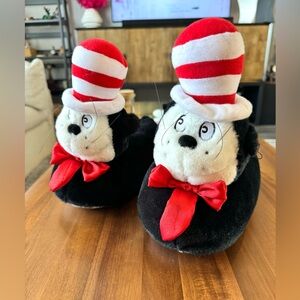 Dr. Seuss Cat in The Hat Slippers